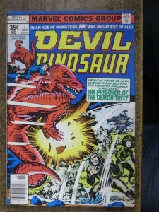 DEVIL DINOSAUR 7 VG+  October 1978 COMICS BOOK