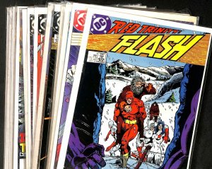 Lot of 20 Flash Comic Books (DC, 1987)