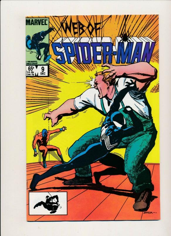 Marvel LOT of 7-Web of SPIDER-MAN #5-10 & Annual #1 1985 F/VF  (PF524) 