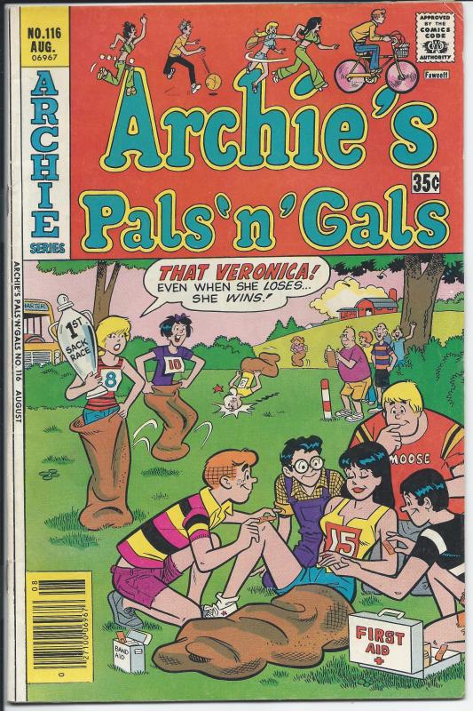Archie's Pals n Gals  #116 - Bronze Age - Aug, 1977 (FN)