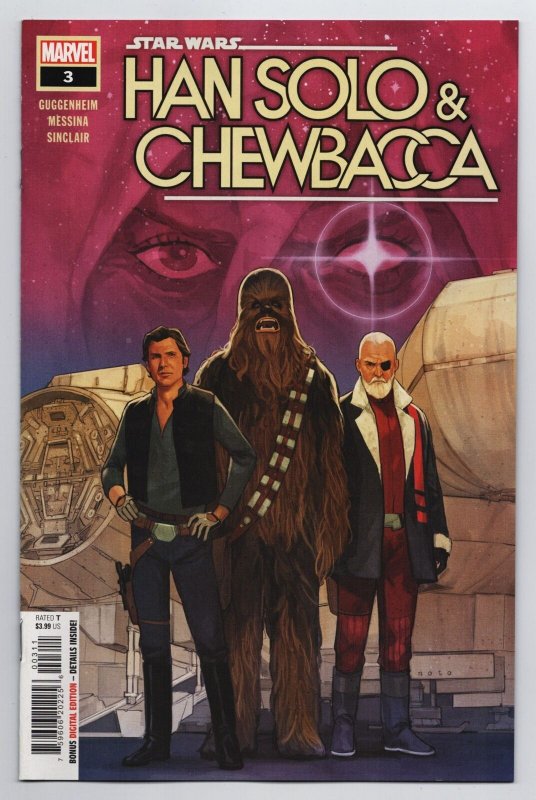 Star Wars Han Solo & Chewbacca #3 Noto Main Cvr (Marvel, 2022) NM 