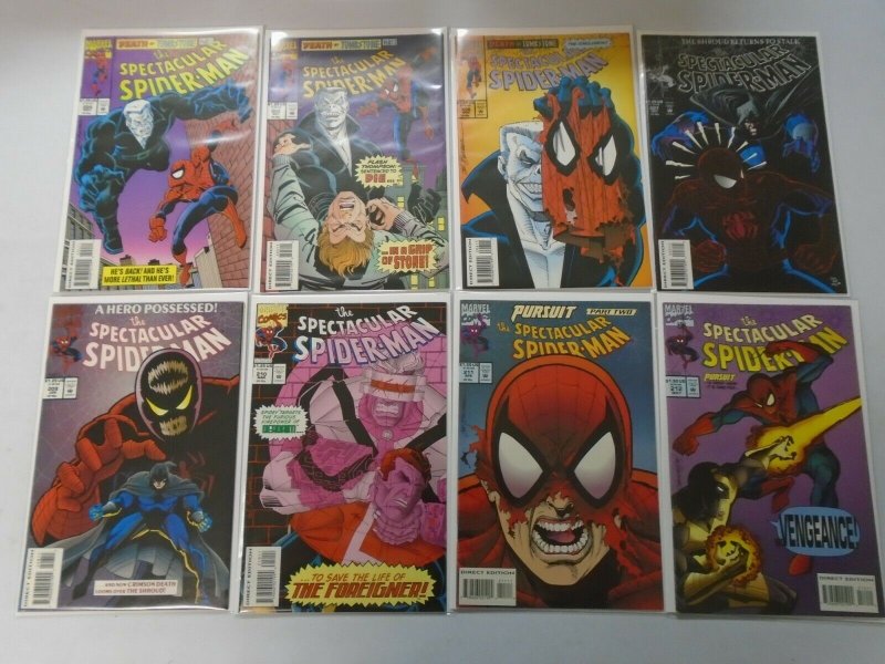 Spectacular Spider-Man lot 37 different from #204-262 NM (1993-98 1st Series)