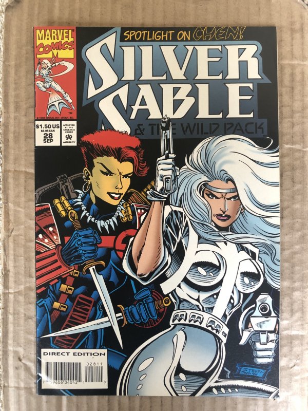Silver Sable and the Wild Pack #28 (1994)