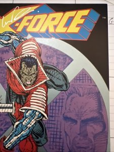 X-Force # 2 Signed by Rob Liefeld - 1st Weapon X Garrison Kane NM- Cond