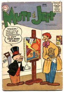 Mutt and Jeff #85 1956- Bud Fisher- DC Comics VG-