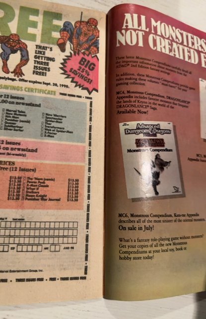 The Uncanny X-Men #266 (1990)first Gambit app