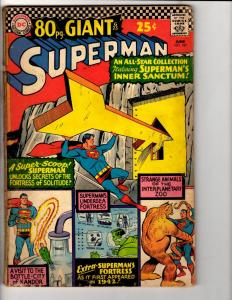 Superman # 187 VG DC Comic Book Wonder Woman Batman Flash Arrow Atom JG9