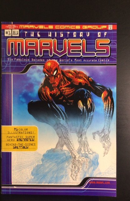 The History of Marvels Comics #1 (2000)