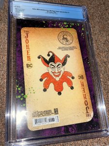 Joker 80th Anniversary 100 Pg Super Spectacular 1, Crain Virgin Variant, CGC 9.8