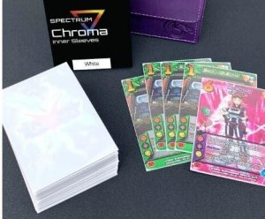 Spectrum Chroma Inner Sleeve- White Standard 100 ct By BCW