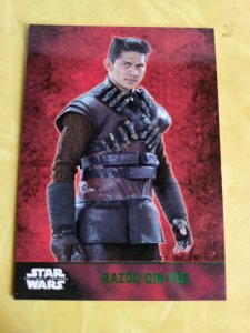 2016 Star Wars: The Force Awaken Series 1 Green Parallel #32