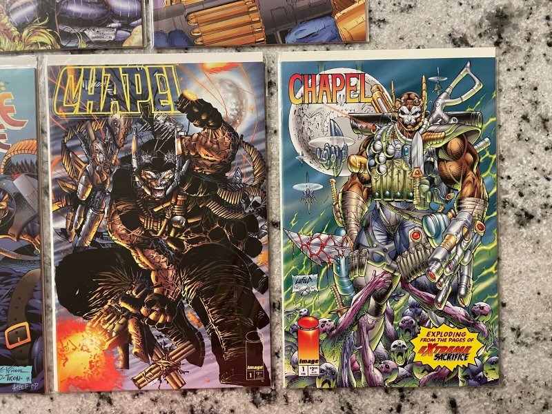 Lot Of 5 Image Comic Books Chapel # 1 1 + Codename Stryke Force # 0 1 2 NM  RH3