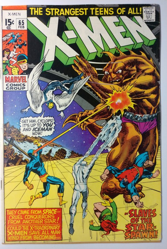 The X-Men #65 (5.0, 1970) 