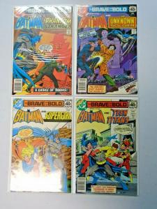 Brave and the Bold lot #100 to #149 36 different books average 5.0 range (1972)