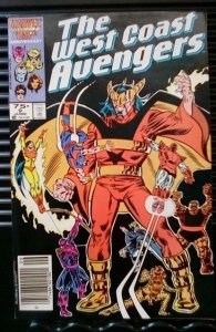 West Coast Avengers #9 Direct Edition (1986)