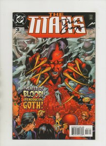 The Titans #3 - Signed By Devin Grayson - (Grade 9.2) 1999