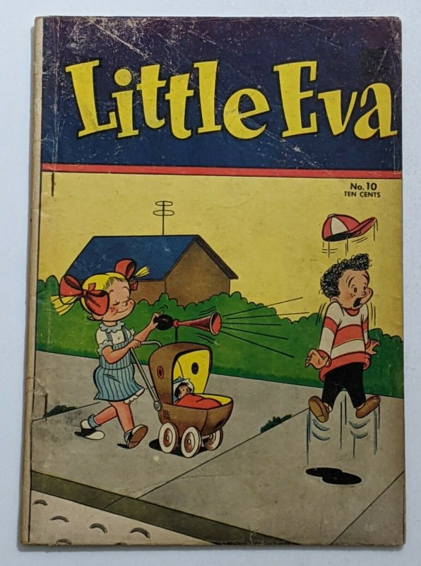 Little Eva #10 (Aug 1953, St. John) G/VG  | Comic Books - Golden Age,  St. Johns Publishing Co., Little Eva, Cartoon Character / HipComic