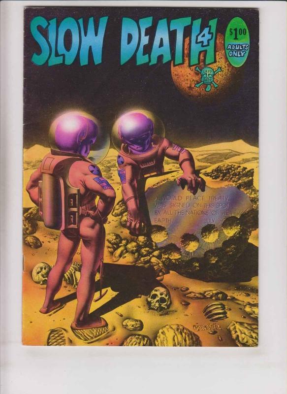 Slow Death #4 FN (3rd) print greg irons RICHARD CORBEN tom veitch JACK JACKSON