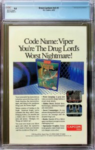 Green Lantern #1 (1990) - CGC 9.8 Cert#4007985011