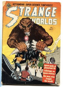 STRANGE WORLDS #7-Horror-1952-AVON-Kinstler-Sci-Fi