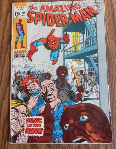 Amazing Spider-man # 99 Classic Gil Kane Prison Brake Cover