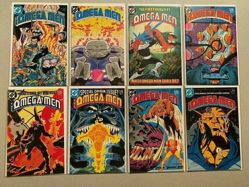 Omega Men lot 19 different from #1-38 + Annual 8.0 VF (1983 1st Series)