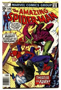 AMAZING SPIDER-MAN #179 comic book-Green Goblin-1978-SPIDEY