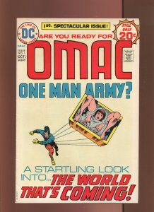 (1974) OMAC #1 - 1ST SPECTACULAR ISSUE! (8.0/8.5)