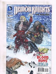 Lot of 5 Demon Knights DC Comic Books #14 15 16 17 18 Etrigan Vandal Savage LH2