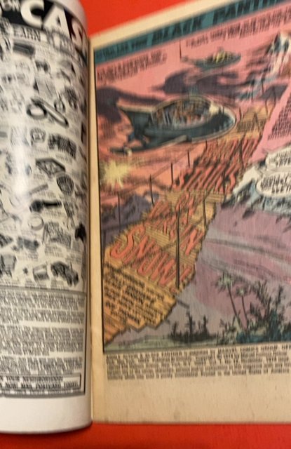 Jungle Action #12 (1974)black panther vs killmonget