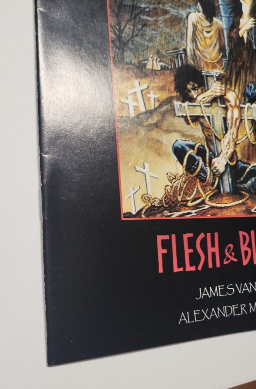 J. O'Barr's The Crow Flesh and Blood #1 #2 #3 Complete Set 1996 Kitchen Sink