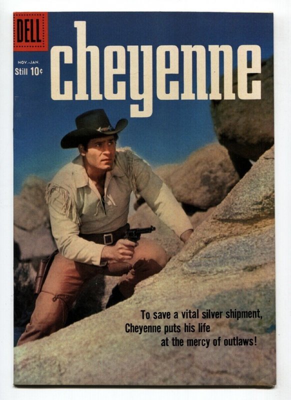 Cheyenne #13 1959- Dell Western- Clint Walker VF