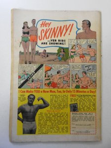 Panic #4 (1954) GD/VG  1 1/2 in spine split, centerfold detached bottom staple