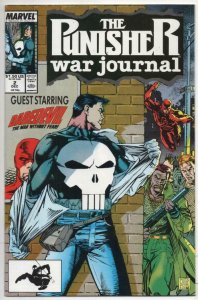 PUNISHER WAR JOURNAL #2, NM-, Daredevil, Jim Lee, Potts, 1988, more PWJ in store