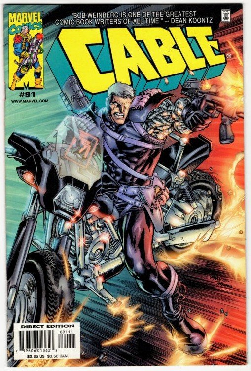 CABLE #91 (VF/NM) Marvel No Resv! 1¢ Auction!