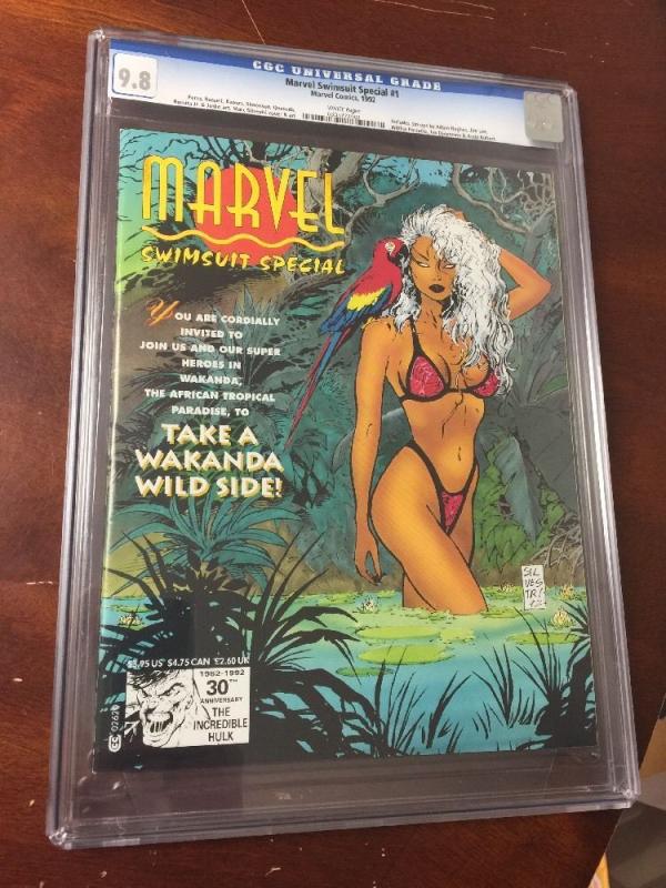 Marvel Swimsuit Special 1 Cgc 9.8 Very Rare.... White Pages 