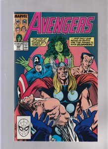 Avengers #308 - Tom Palmer Cover Art! (9.0) 1989