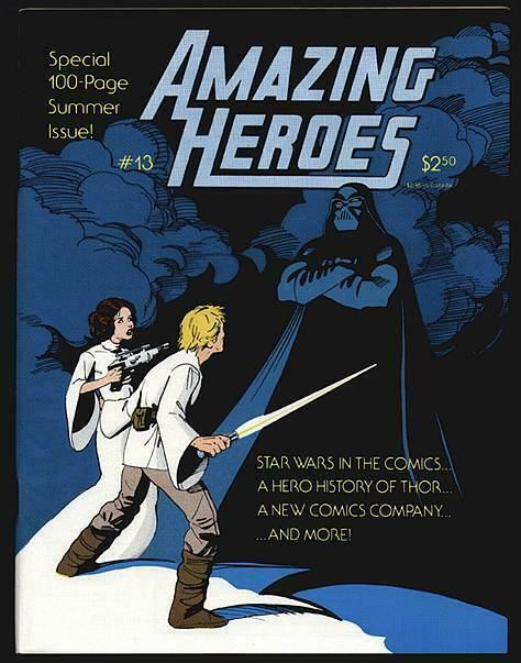 AMAZING HEROES 13 VF/+ NOWLAN CVR,HISTORY OF THOR, STAR