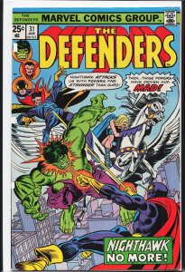 The Defenders #31 (1976) The Defenders