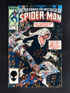 The Spectacular Spider-Man #90 (1984) 1st Spider-Man's Black Costume in ...