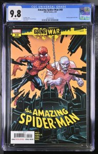 Amazing Spider-Man #40 CGC 9.8 John Romita Jr Cover A Marvel 2023 Gang War WP