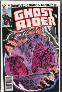 Ghost Rider #44 Newsstand Edition (1980) Ghost Rider