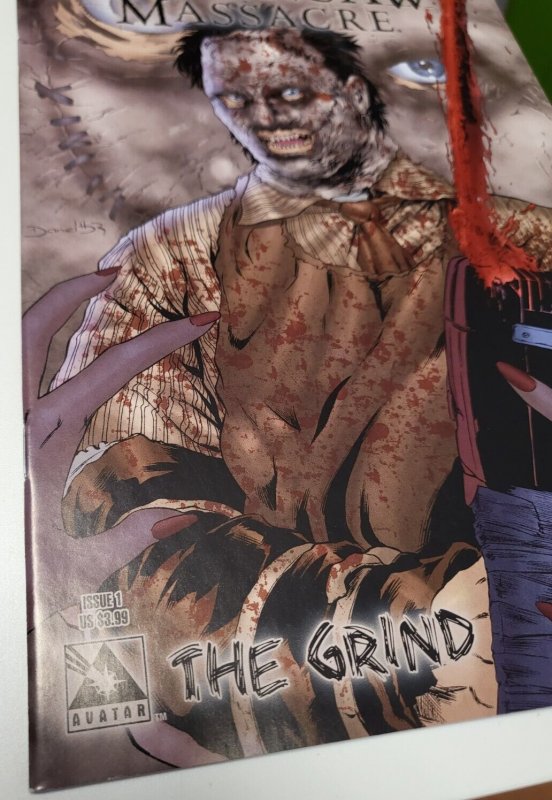 Texas Chainsaw Massacre The Grind 1 2 3 Complete Set  Main Covers 2006 Avatar