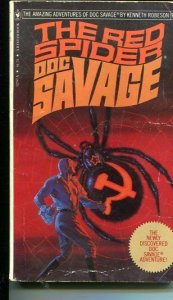 DOC SAVAGE-THE RED SPIDER-#95-ROBESON-G/VG-BOB LARKIN COVER-1ST EDTION G/VG