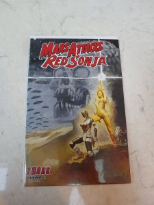 Mars Attacks/Red Sonja #3 (2020) SUUDAM VARIANT