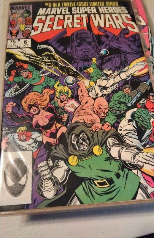 Marvel Super Heroes Secret Wars #6 Direct Edition (1984) Buckaroo Banzai