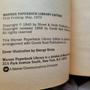The Avenger #12 Flame Breathers Kenneth Robeson 1973, First Print in Paperback