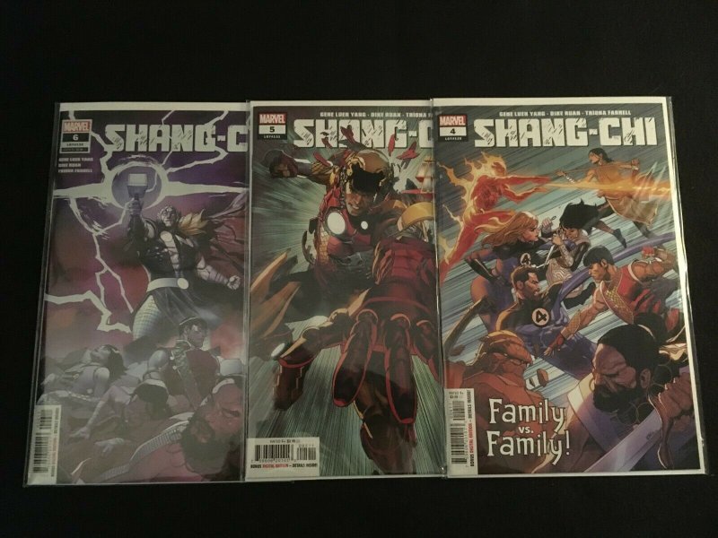 SHANG-CHI(2021) #1, 2, 3, 4, 5, 6  VFNM Condition