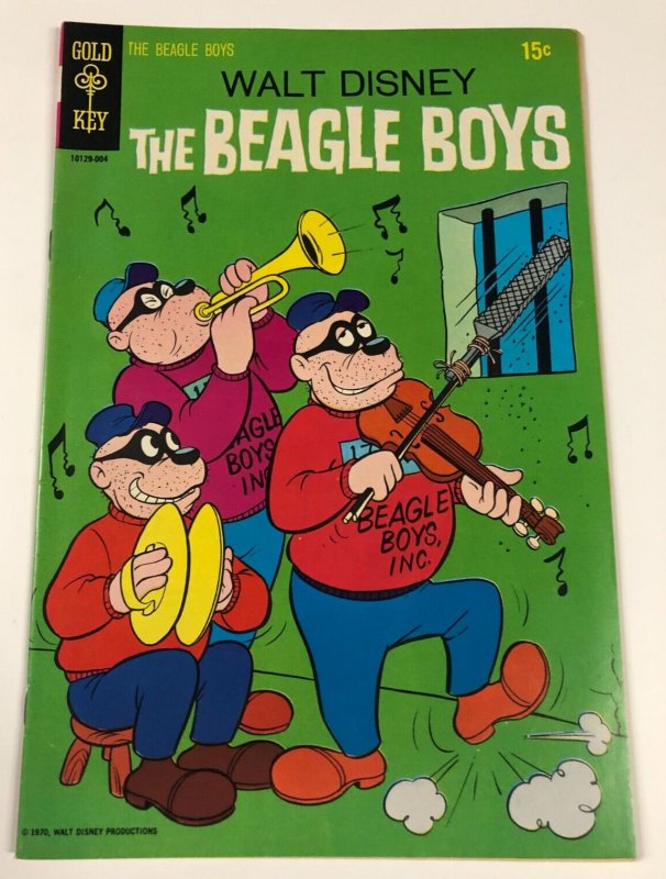 BEAGLE BOYS 9 VF-NM (September1967 Gold Key) Walt Disney