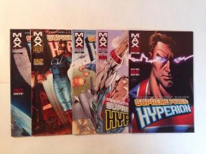 Supreme Power Hyperion 1-5 Complete Near Mint Lot Set Run